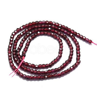 Grade A Natural Garnet Beads Strands G-P457-B01-39-1