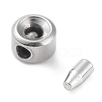 Non-Tarnish 304 Stainless Steel Bead Tips STAS-K268-01A-P-1