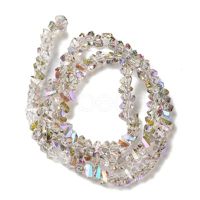 Transparent Glass Beads Strands EGLA-P061-04A-HP01-1