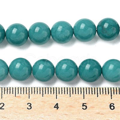 Natural Magnesite Beads Strands G-K244-02-8mm-03-1