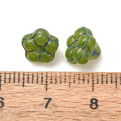 Handmade Lampwork Bead Caps LA-CBAA1BE-02M-1