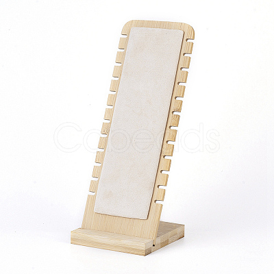 Bamboo Necklace Display Stand NDIS-E022-04-1