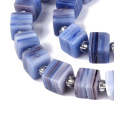 Handmade Nepalese Lampwork Beads Strands LAMP-M019-01E-1