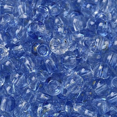 Transparent Colours Glass Round Beads SEED-F006-05A-06-1