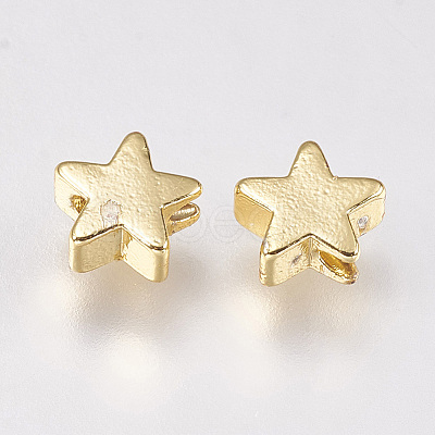 Brass Beads LS-KK-E735-27G-1