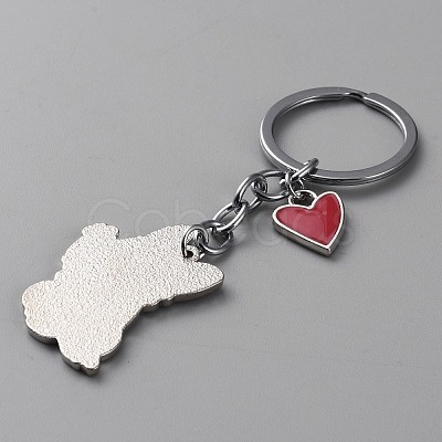 Animal Theme Alloy Keychain KEYC-SZC0007-01K-1