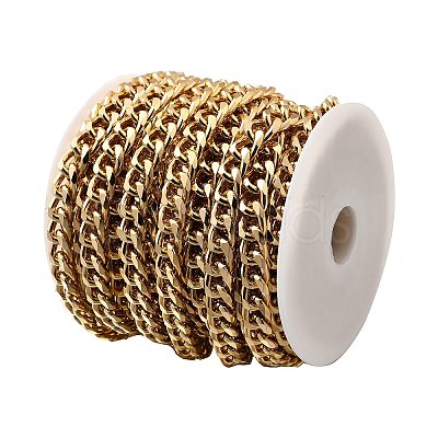 Aluminium Curb Chains CHA-F004-03G-1