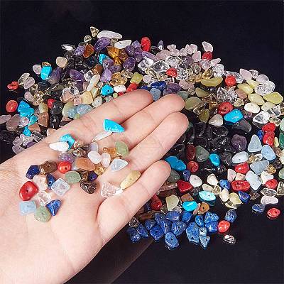 Gemstone Chips Beads G-PH0034-03-1