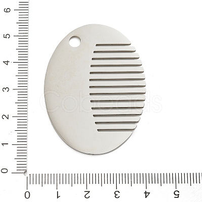 201 Stainless Steel Pendants STAS-I333-01P-02-1