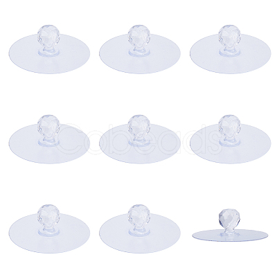 Transparent Acrylic Drawer Knobs FIND-WH0290-22-1