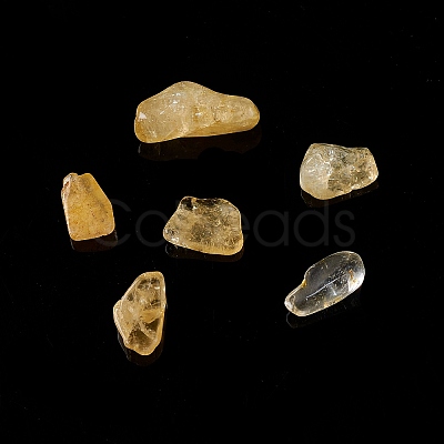 Natural Citrine Chip Beads G-M364-03B-1