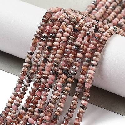 Natural Argentina Rhodonite Beads Strands G-C052-10-01-1