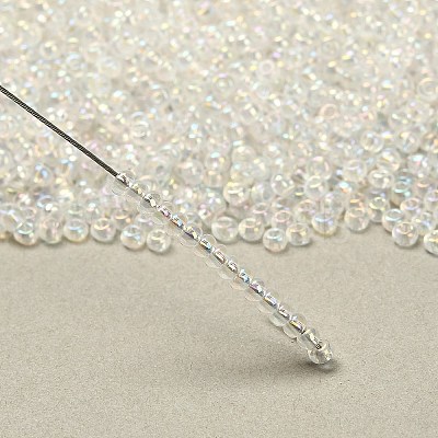 12/0 Grade A Round Glass Seed Beads X-SEED-Q010-F533-1