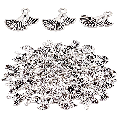 120Pcs Tibetan Style Alloy Pendants TIBEP-LP0001-12-1