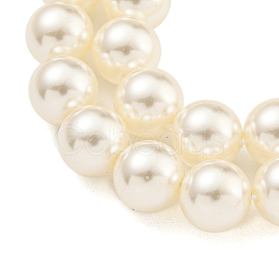 Glass Pearl Beads Strands X-HY-G002-01D-02-1