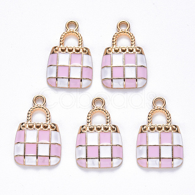 Alloy Enamel Pendants ENAM-N054-006A-1