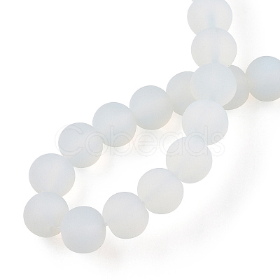 Imitation Opalite Glass Beads Strands GLAA-T032-J8mm-MD02-1