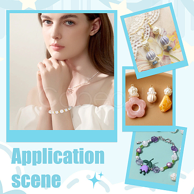300Pcs 3 Styles Imitation Pearl Acrylic Beads OACR-GA0001-20-1