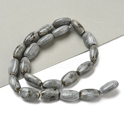 Handmade Porcelain Beads Strands PORC-B002-18C-1