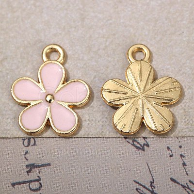 Alloy Enamel Pendants ENAM-WH0065-74C-1