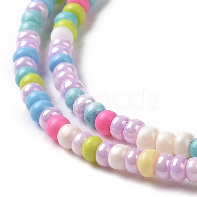 Glass Seed Bead Strands LAMP-B021-04H-1