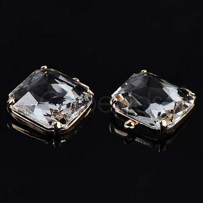 Transparent Glass Pendants GLAA-Q088-020-1