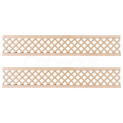 Wooden Fence and Courtyard Decoration DIY-WH0671-387A-1
