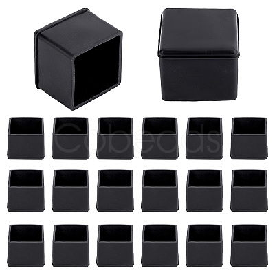 20Pcs PVC Chair Leg Floor Protectors FIND-GF0003-36-1