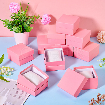 Square Paper Jewelry Bracelet Gift Boxes CON-TAC0010-91C-1