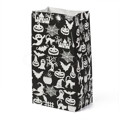 Halloween Theme Kraft Paper Bags CARB-H030-A03-1