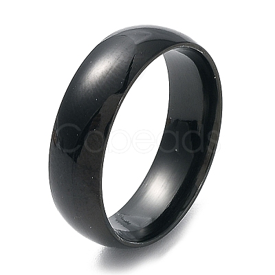 Ion Plating(IP) 304 Stainless Steel Flat Plain Band Rings STAS-I160-A-20mm-B-1