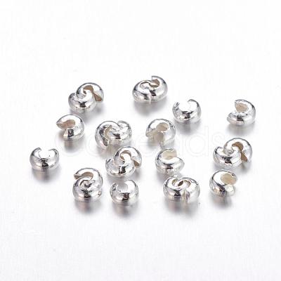 Iron Crimp Beads Covers IFIN-H029-S-1