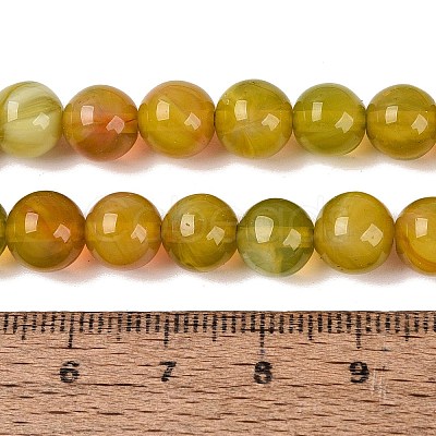 Imitation Lamowork Glass Beads Strands GLAA-Q106-07A-16-1