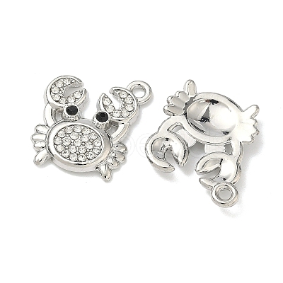 Alloy Crystal Rhinestone Pendants FIND-G108-04A-P-1