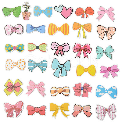 4 Sets PVC Plastic Decorative Sticker Labels DIY-SP0005-31B-1