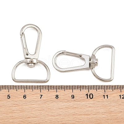 Zinc Alloy Swivel Clasps AL-CBAC079-22P-1