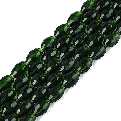 Transparent Glass Beads Strands LS-GLAA-N071-01A-A16-1