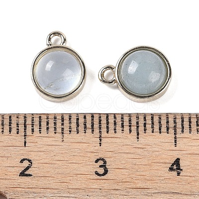 Natural Aquamarine Pendants G-K372-03G-03-1