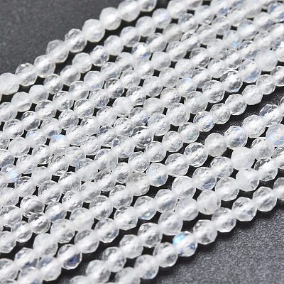 Natural Rainbow Moonstone Beads Strands G-M353-36A-2mm-1