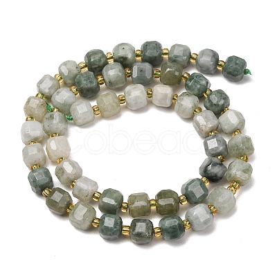 Natural Jadeite Jade Myanmar Jade Beads Strands GG-CBAC972-A22-01-1