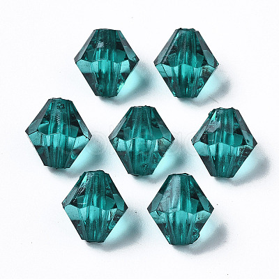 Transparent Acrylic Beads TACR-S146-8mm-08-1