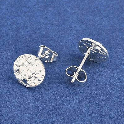 304 Stainless Steel Stud Earring Findings STAS-M228-U01-06S-01-1