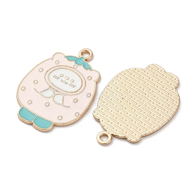 Alloy Enamel Pendants STAS-I354-02KCG-02-1