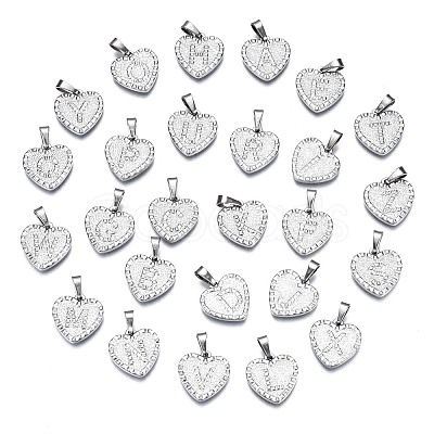 Non-Tarnish 304 Stainless Steel Pendants STAS-S119-011-01-1