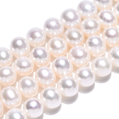 Natural Cultured Freshwater Pearl Beads Strands PEAR-N016-05A-1