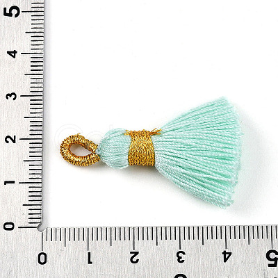 Polycotton(Polyester Cotton) Tassel Pendant Decorations FIND-N006-01D-1