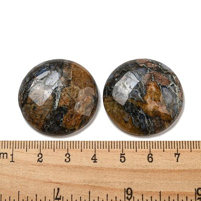 Natural Glaucophane Cabochons G-C115-02B-16-1