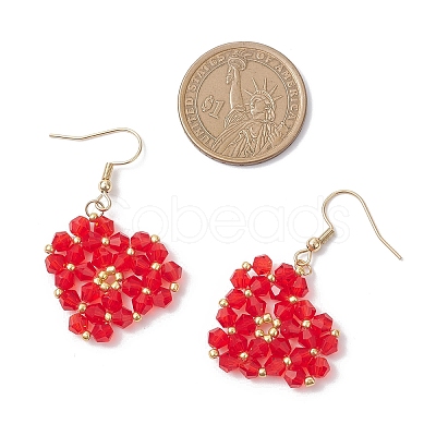 Heart Glass Dangle Earrings EJEW-MZ00639-02-1