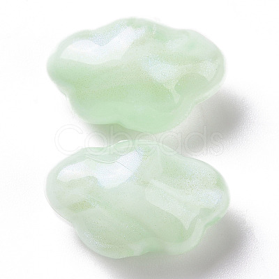 Opaque Acrylic Beads OACR-E014-17G-1