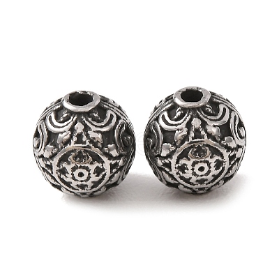 304 Stainless Steel Beads SA-CBAFBAB-09AS-B-1